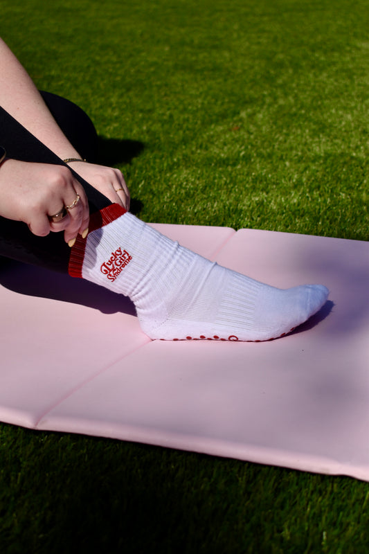 Lucky Girl Syndrome Grip Sock