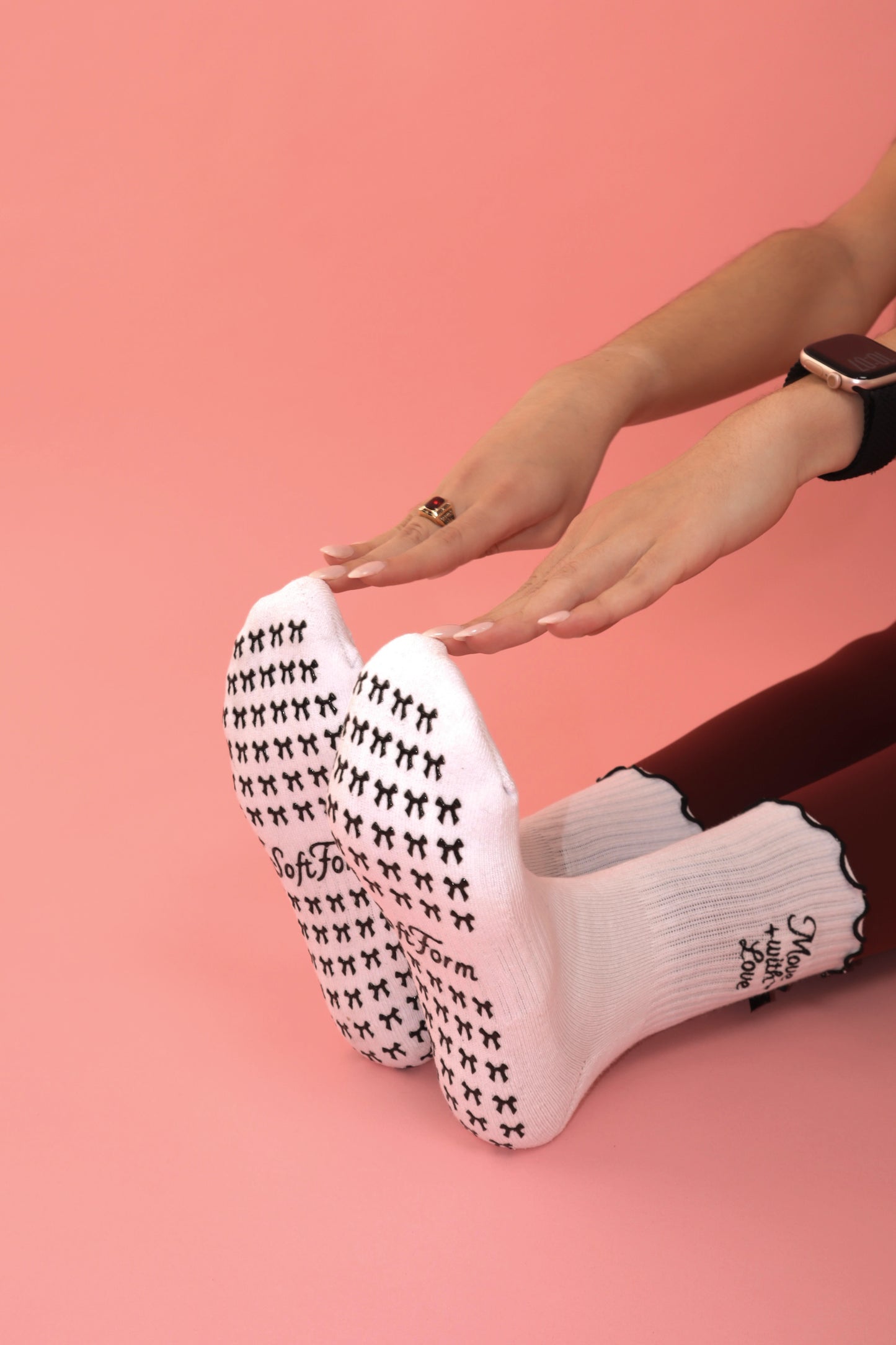 The Ribbon Grip Sock