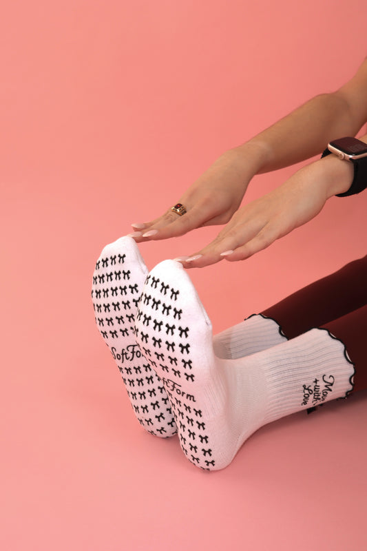 The Ribbon Grip Sock