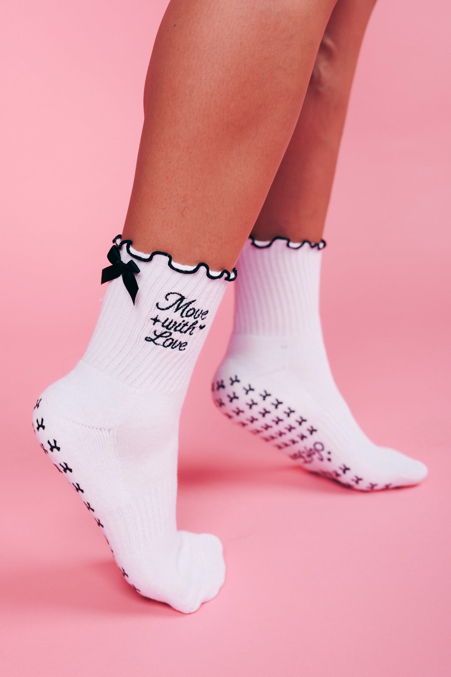 The Ribbon Grip Sock