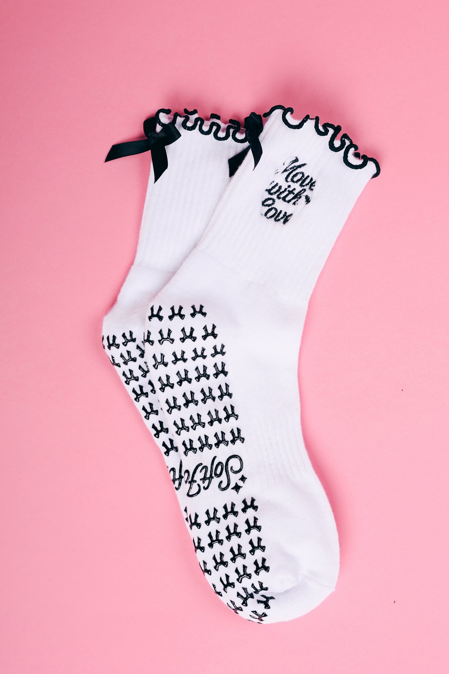 The Ribbon Grip Sock