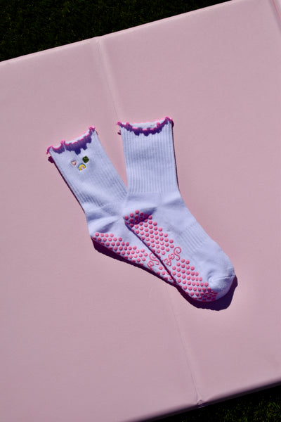 Lucky Charms Ruffle Grip Sock