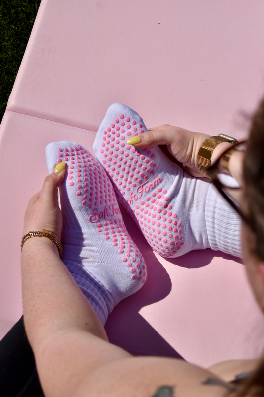Lucky Charms Ruffle Grip Sock