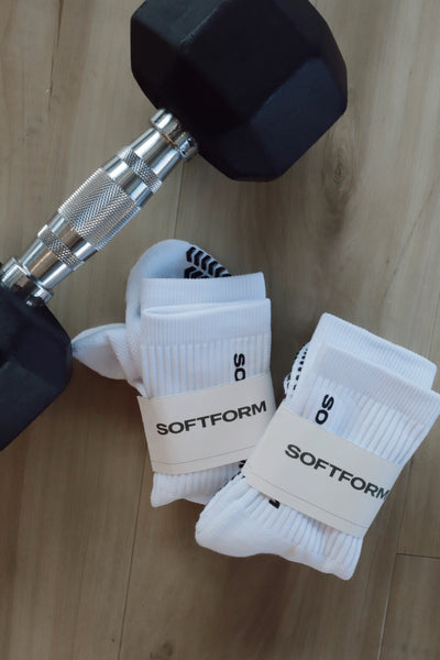 Mens SoftForm Logo Grip Sock